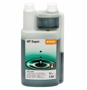 Tweetaktolie HP Super 1 LTR doseerfles (voor 50 LTR brandstof)