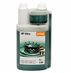 Tweetaktolie HP Ultra 1 LTR doseerfles (voor 50 LTR brandstof)