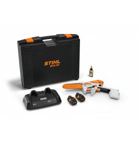 STIHL GTA 30 Mini Accu Handzaag Set met 2x AS 2 Accu’s & AL 5-2 Snellader