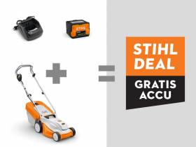 STIHL RMA 235 ACCU GRASMAAIER INCL 2X AK20 ACCU EN AL101 LADER