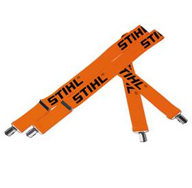 STIHL Bretellen oranje (130 CM, clips)