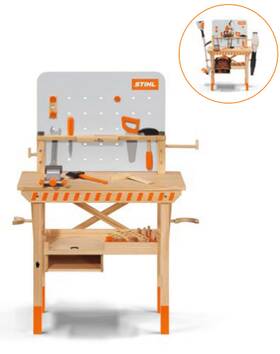 STIHL HOUTEN WERKBANK VOOR KINDEREN